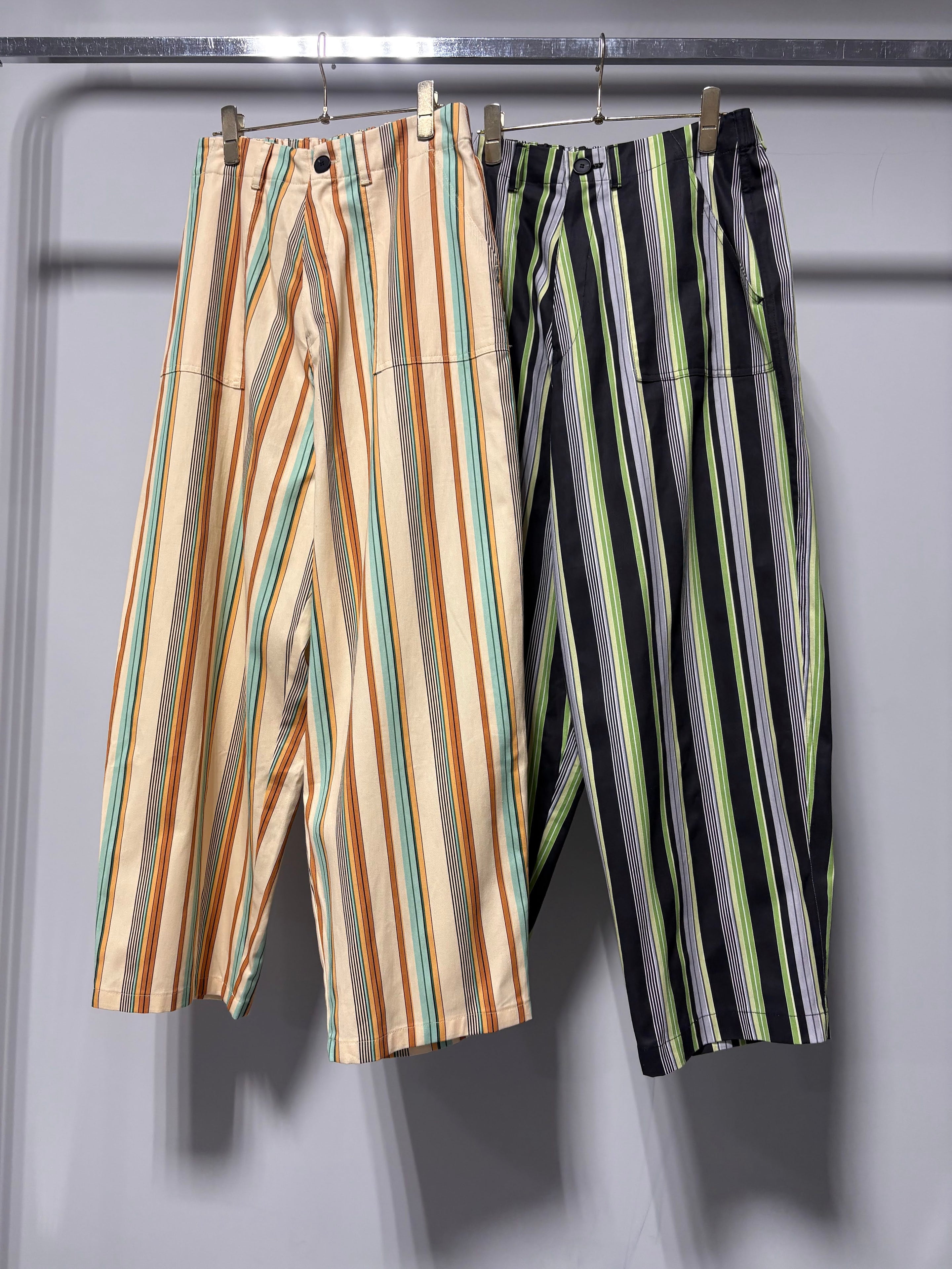 [MARGAUX 2026 春夏系列] 多條紋褲