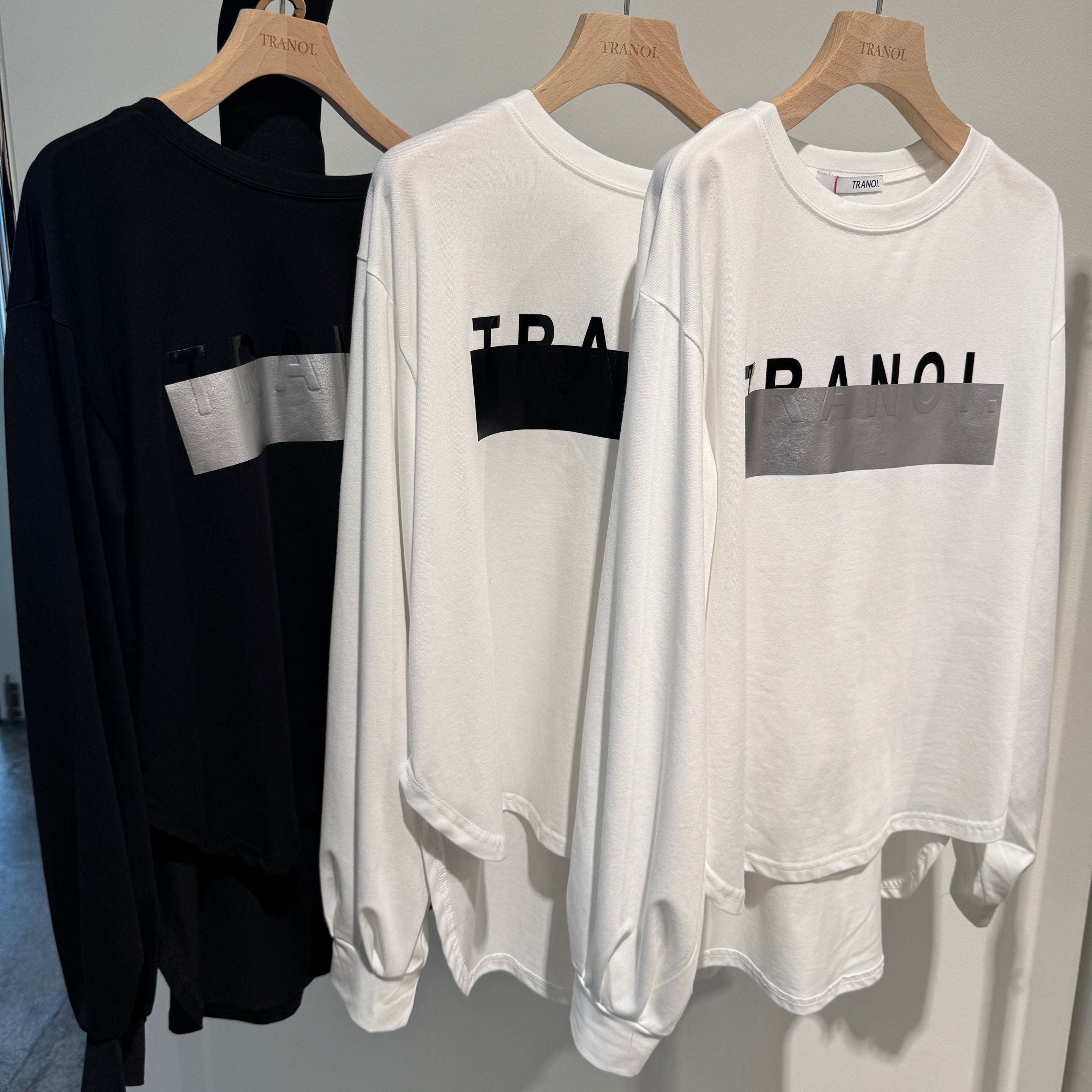 【TRANOI.】TRANOI. long sleeve tshirt