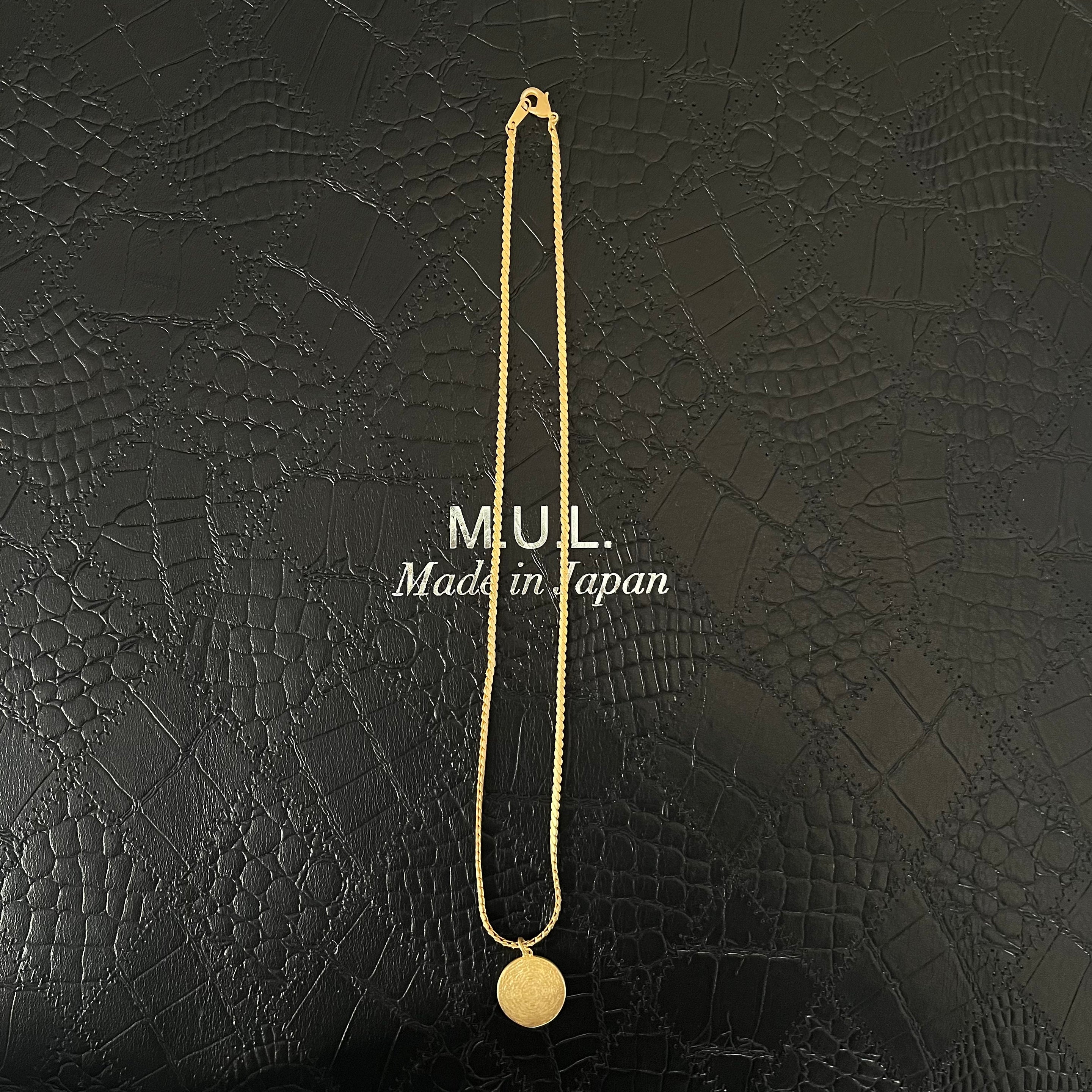【M.U.L.】コインチェーンネックレス 45-1