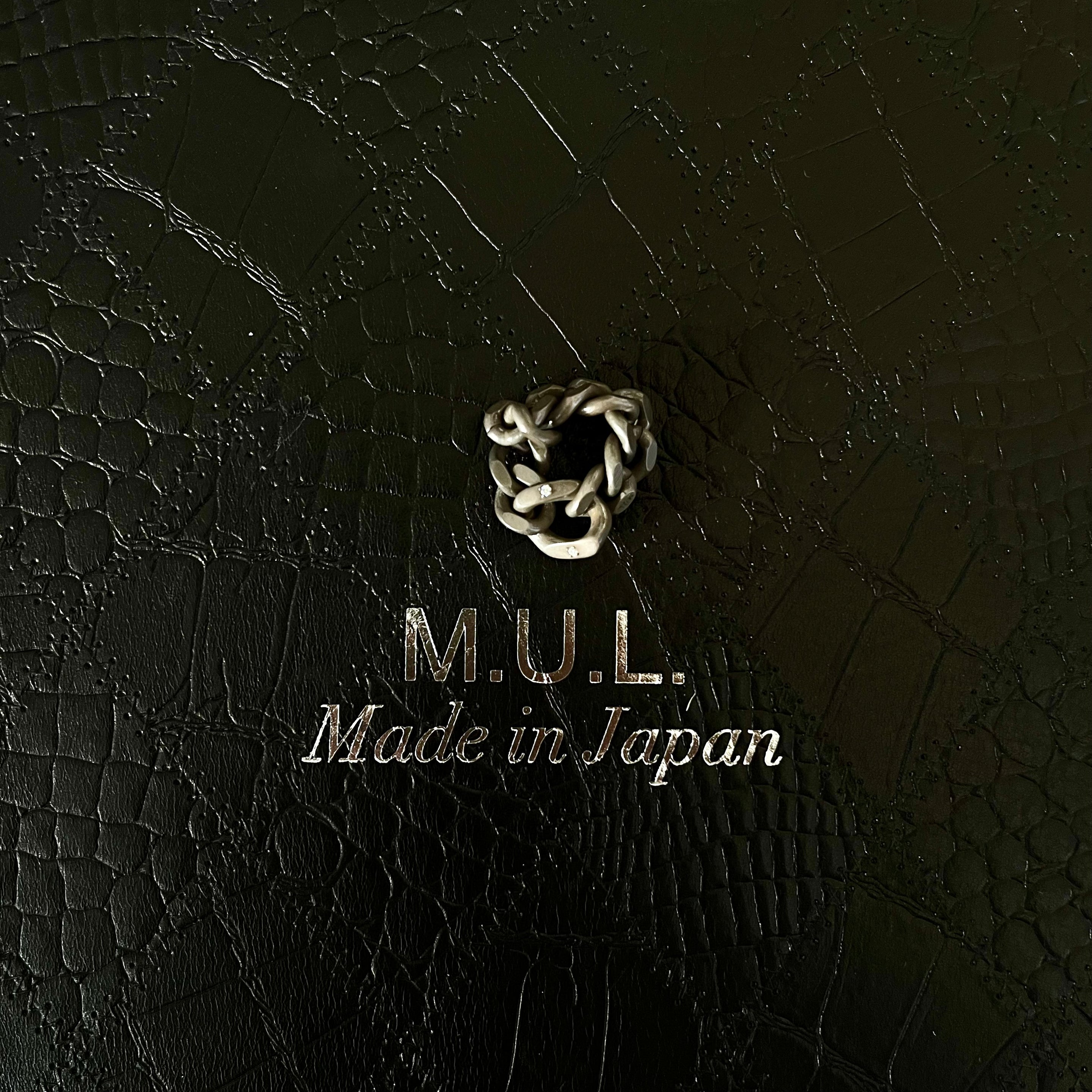 【M.U.L.】ダイヤモンド MIXチェーンリング