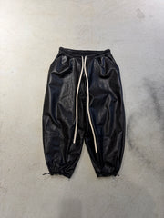 【M.U.L GAMAGUCHI】Volume leater pants (SPECIAL ORDER)