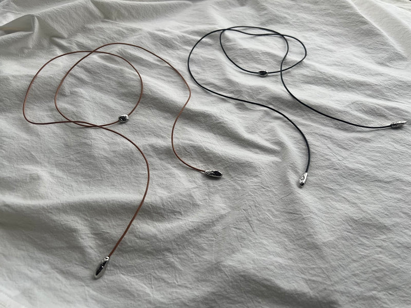 【PRIORITY 2026 late summer】レザーストラップチョーカー