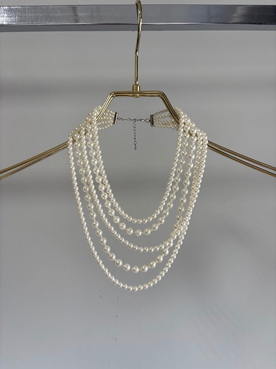 【MARGAUX VINTAGE 2026 PRE SPRING】5連パールネックレス
