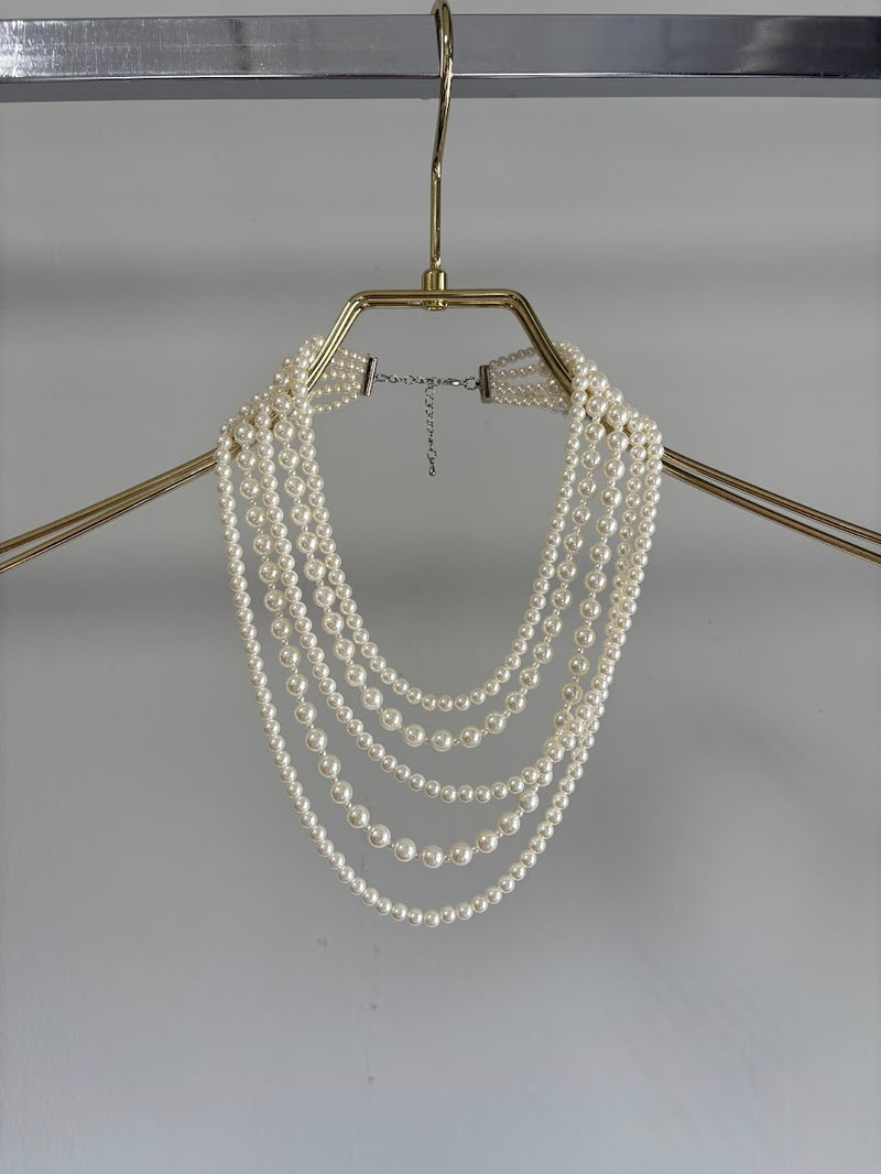 【MARGAUX VINTAGE 2026 PRE SPRING】5連パールネックレス