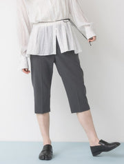 【Mewl 2027 PRE SPRING】LOOSE CAPRI PANTS - 1月中旬頃発送