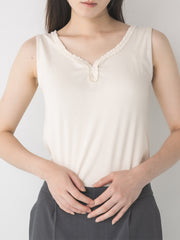 【Mewl 2027 PRE SPRING】FRILL TANK TOP - 1月中旬頃発送