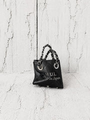 【M.U.L 2026-9】SHOPPER 10 - Black キルティング型押し