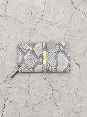 【M.U.L 2026-9】ROUND LONG WALLET - 転写Python