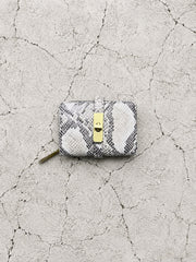 【M.U.L 2026-9】HALF ROUND WALLET - 転写Python