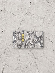 【M.U.L 2026-9】FLAT LONG WALLET - 転写Python