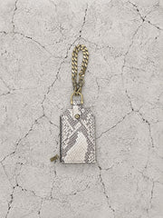 【M.U.L 2026-9】CHAIN PASS CASE - 転写Python