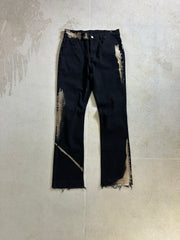 【M.U.L. Apparel Collection】脱色DENIM PANTS