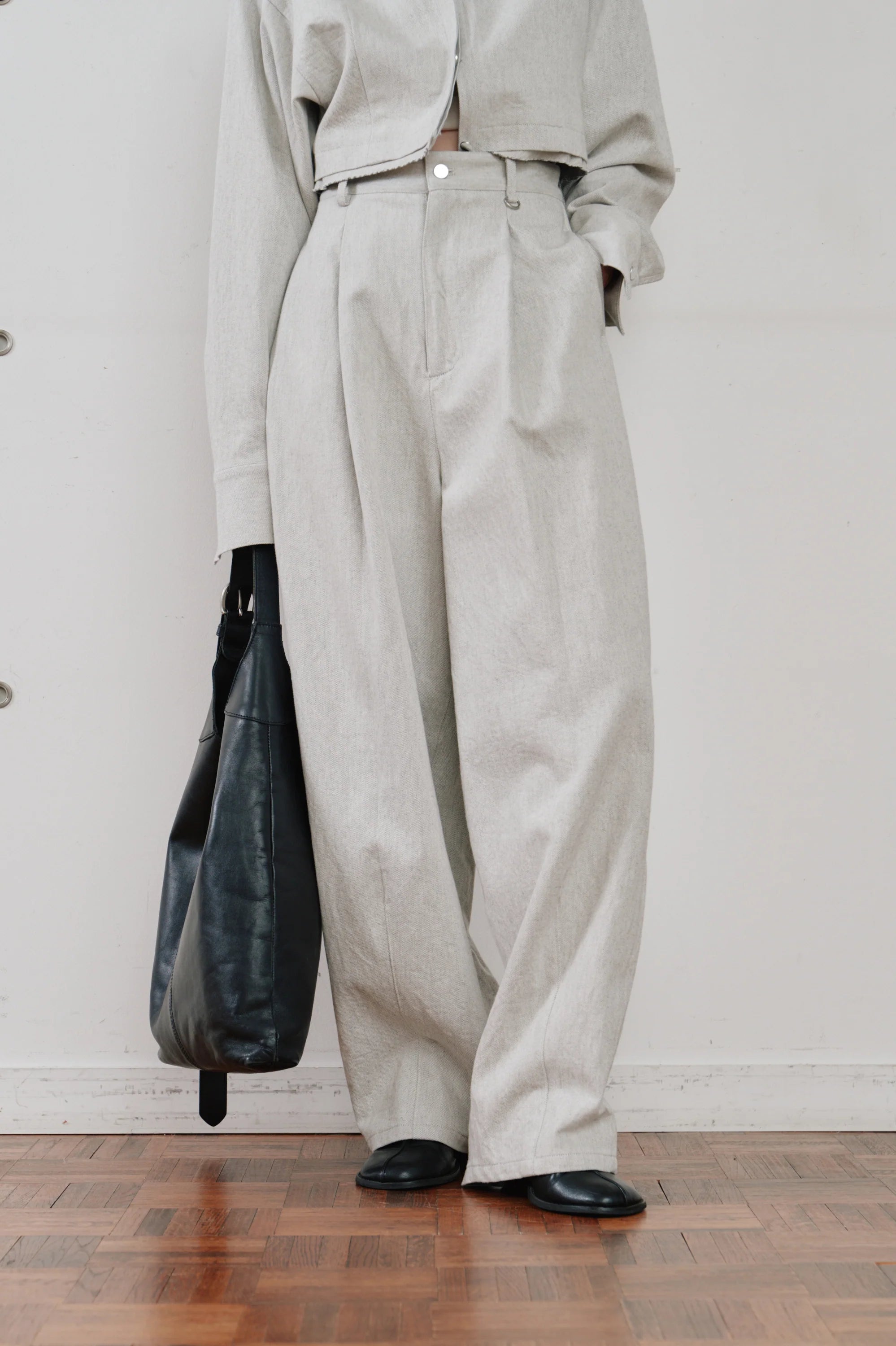 【Hella 2026 SPRING/SUMMER】snow denim pants