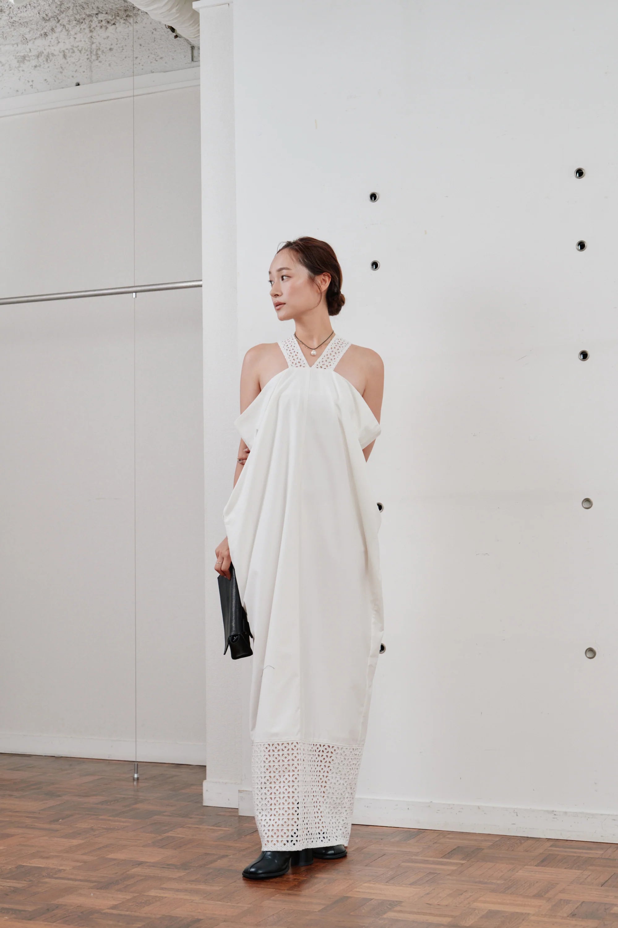 【Hella 2026 SPRING/SUMMER】lace tie over dress