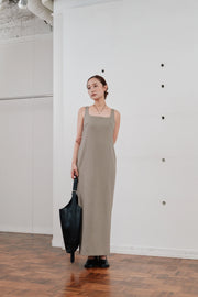 【Hella 2026 SPRING/SUMMER】back tie cocoon dress