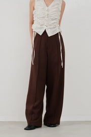 【Hella 2026 SPRING/SUMMER】pintuck wide pants