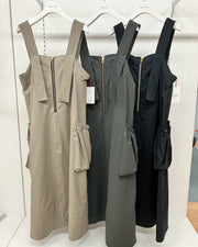 【Dignite collier】ポケットジャンパースカート