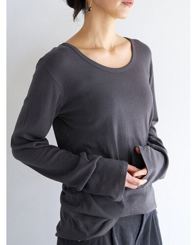 【YENN 2026 PRE-FALL COLECTION】U-NECK LONG TEE