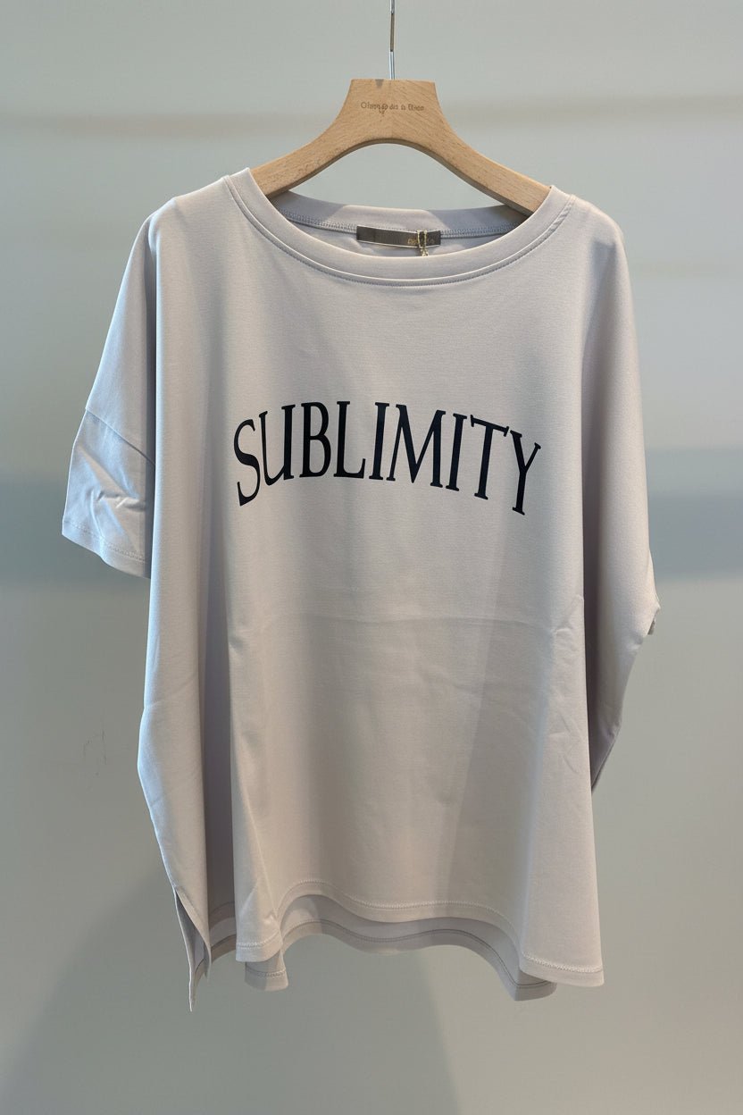 【Anna Kerry】"SUBLIMITY"フライスTシャツ - Champdelarose