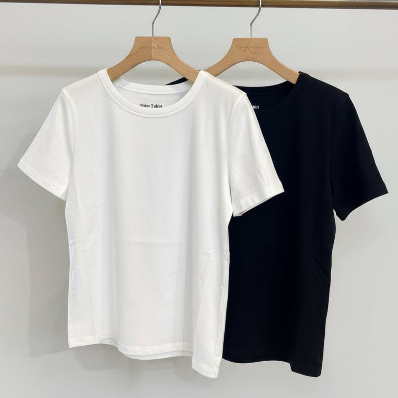 【Anna Kerry】フライスミニマルTシャツ - Champdelarose