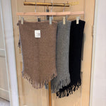 再販決定！【AnnaKerry】三角フリンジマフラー-11月中旬入荷 - Champdelarose