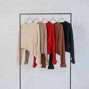 【ante aciem 26 AW exhibition】5G アシンメトリー ヘムニットPO - 9月下旬頃発送 - Champdelarose