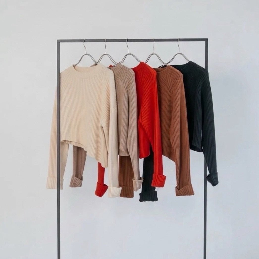【ante aciem 26 AW exhibition】5G アシンメトリー ヘムニットPO - 9月下旬頃発送 - Champdelarose