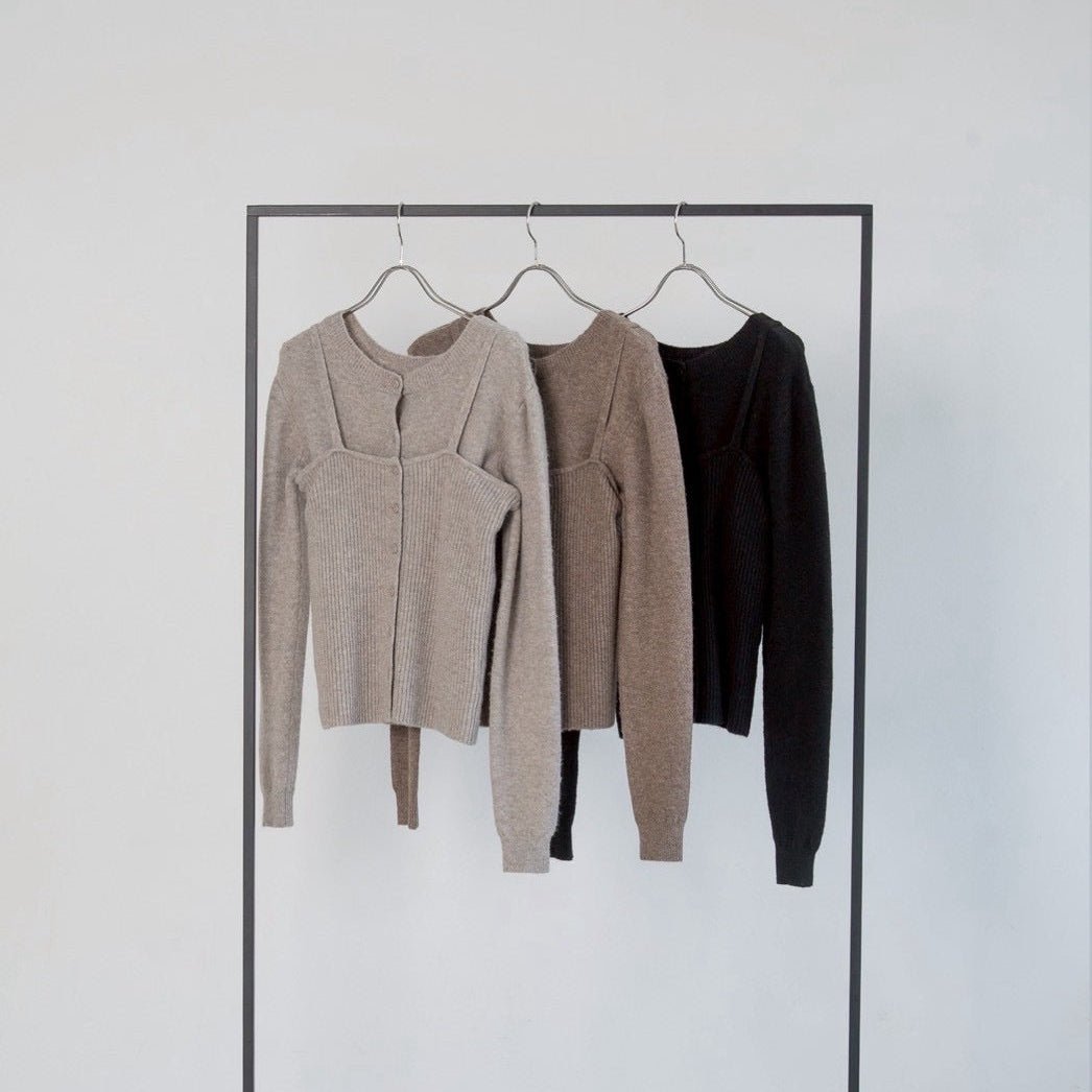 【ante aciem 26 AW exhibition】7G 4way ツインセット - 9月下旬頃発送 - Champdelarose