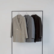 【ante aciem 26 AW exhibition】メランジヘリンボーンツイードJK - 9月下旬頃発送 - Champdelarose