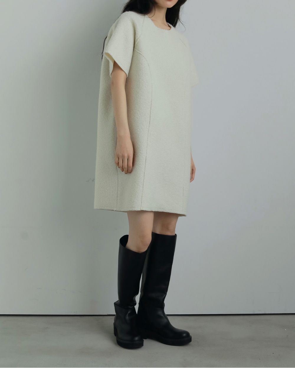 【anuke 2026 PRE FALL COLLECTION】 Ecoleather Long Boots - Champdelarose