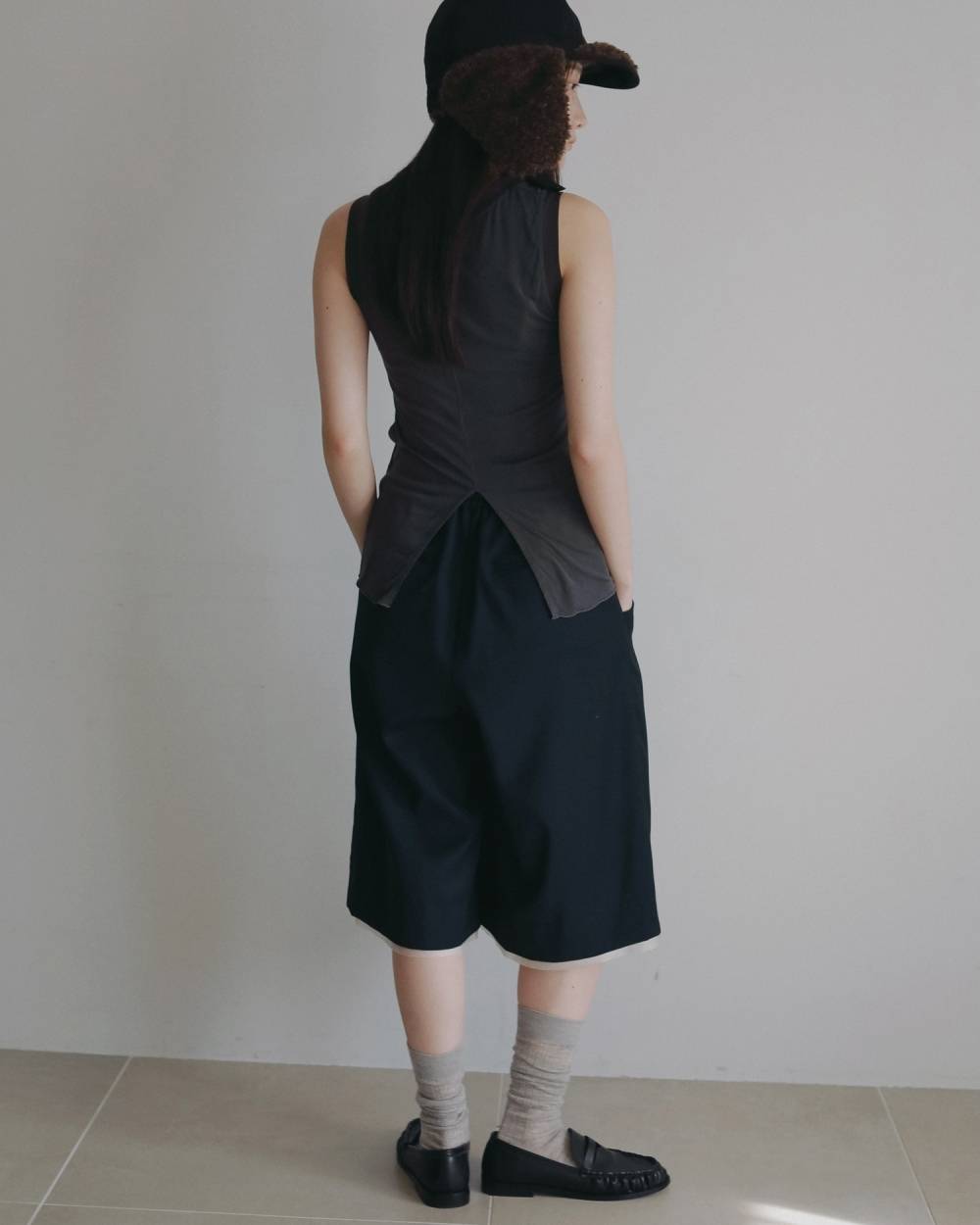 【anuke 2026 PRE FALL COLLECTION】Bicolor Tank Top - Champdelarose