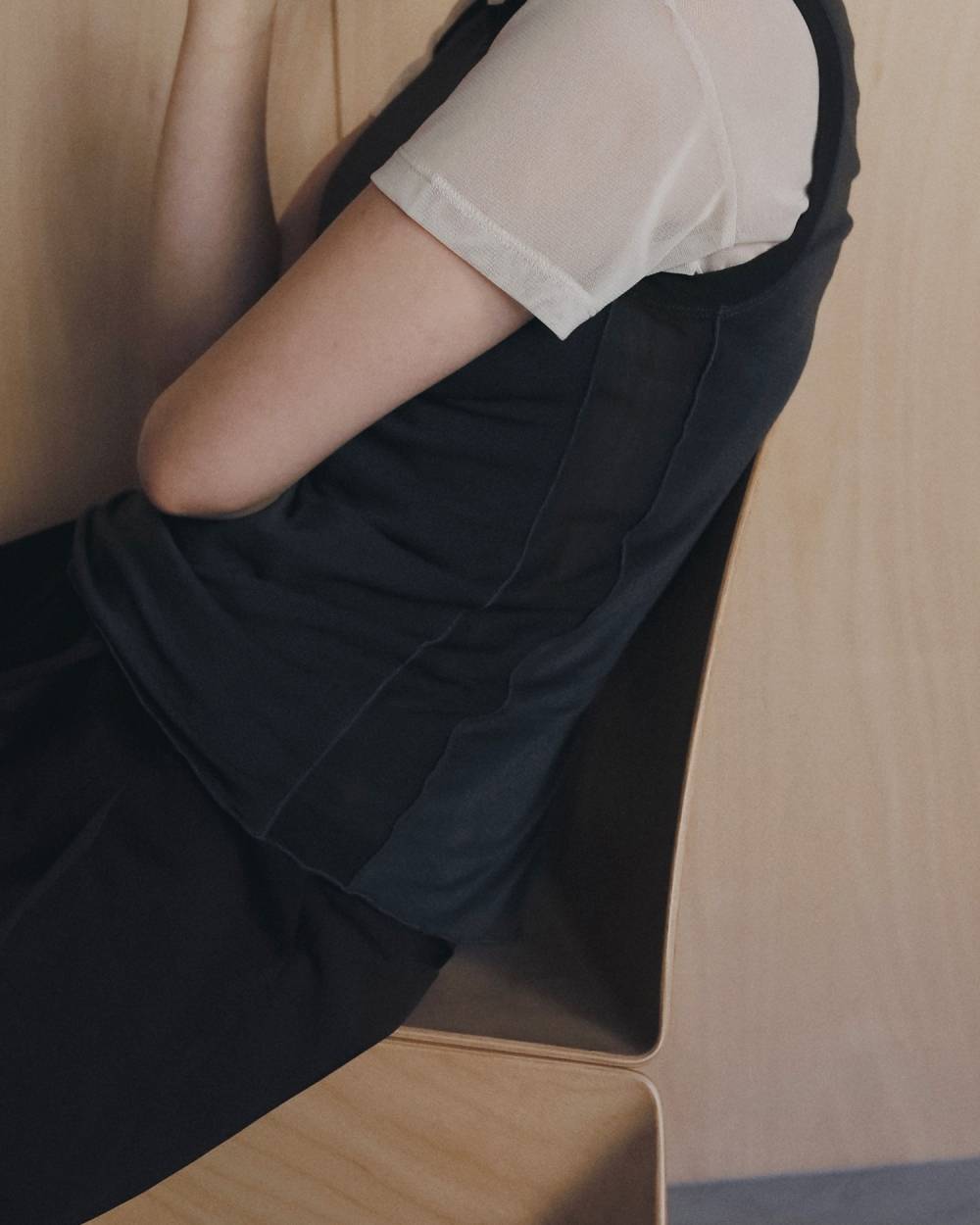 【anuke 2026 PRE FALL COLLECTION】Bicolor Tank Top - Champdelarose