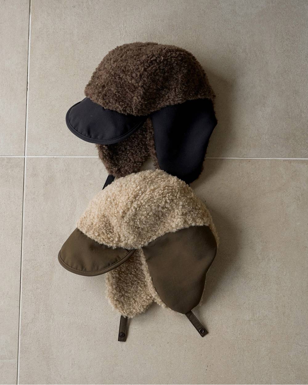 【anuke 2026 PRE FALL COLLECTION】Boa Flight Cap - Champdelarose