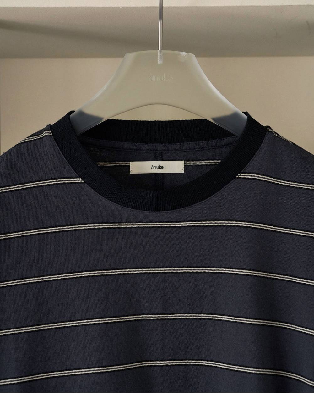 【anuke 2026 PRE FALL COLLECTION】Border Loose Long T-shirts - Champdelarose