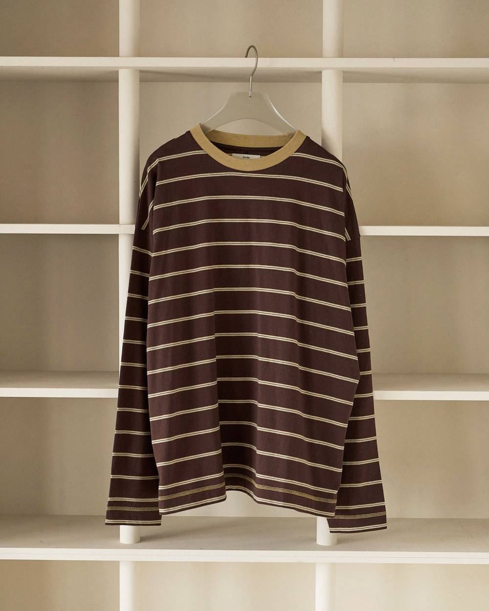 【anuke 2026 PRE FALL COLLECTION】Border Loose Long T-shirts - Champdelarose