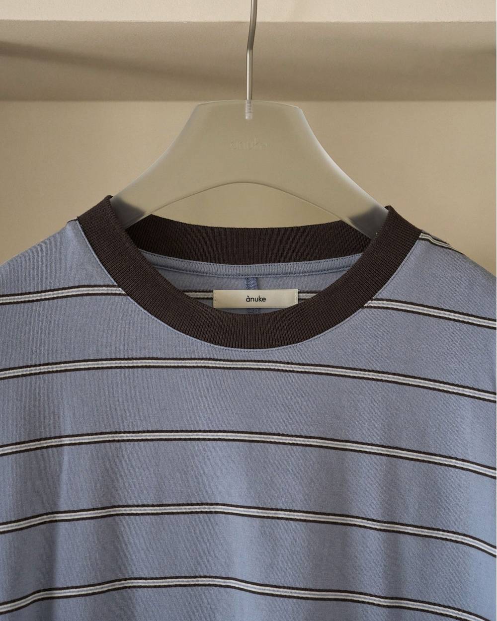 【anuke 2026 PRE FALL COLLECTION】Border Loose Long T-shirts - Champdelarose