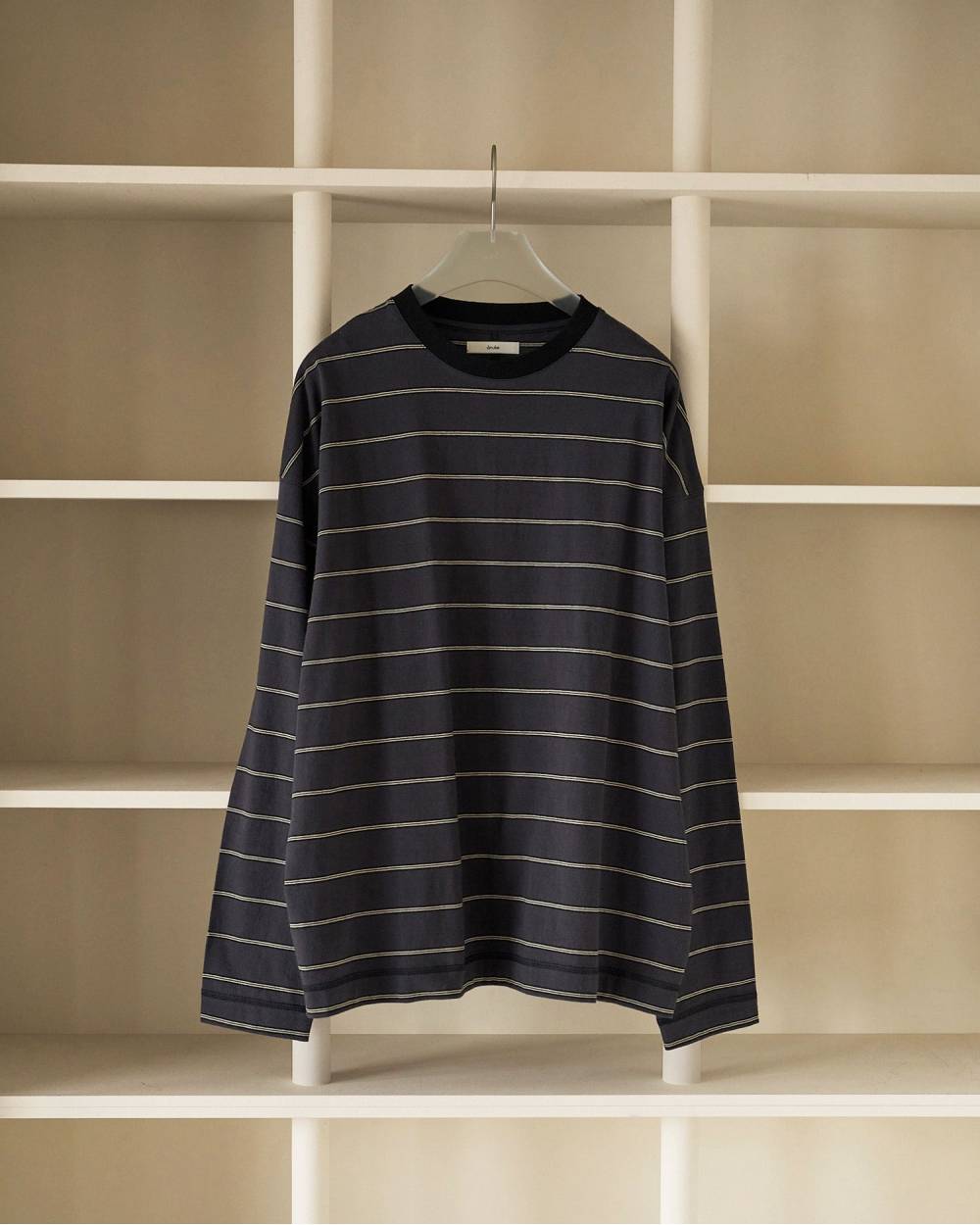 【anuke 2026 PRE FALL COLLECTION】Border Loose Long T-shirts - Champdelarose