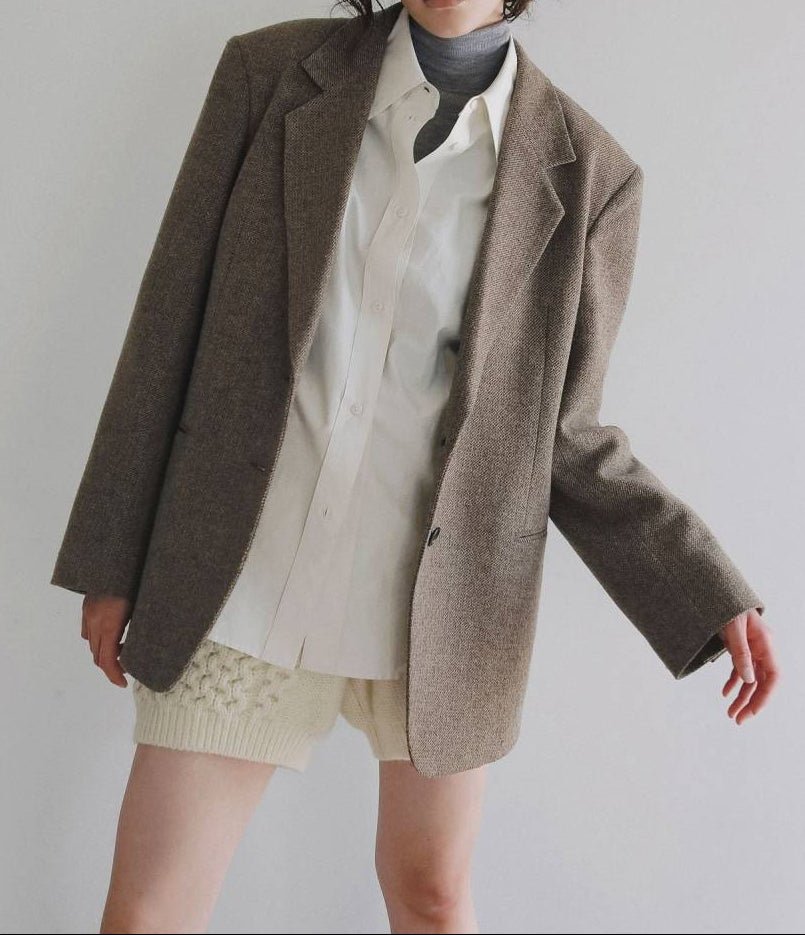 【anuke 2026 PRE FALL COLLECTION】Cable Knit Bloomer - Champdelarose