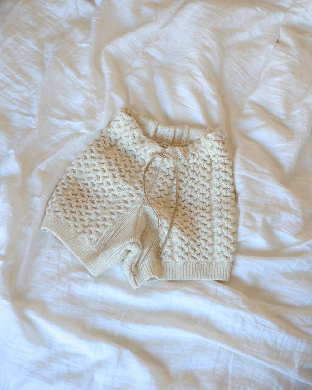 【anuke 2026 PRE FALL COLLECTION】Cable Knit Bloomer - Champdelarose