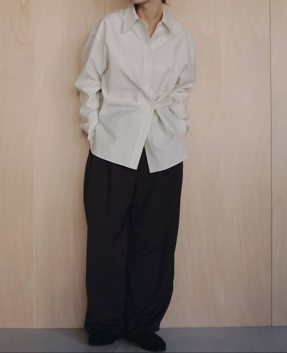 【anuke 2026 PRE FALL COLLECTION】Cachecoeur Cotton Shirts - Champdelarose