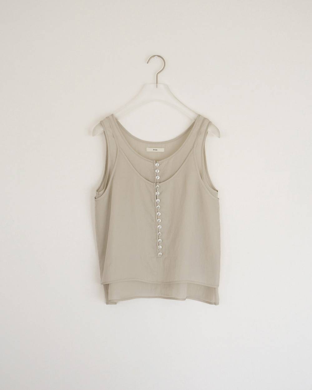 【anuke 2026 PRE FALL COLLECTION】Camisole Layered Tanktop - Champdelarose