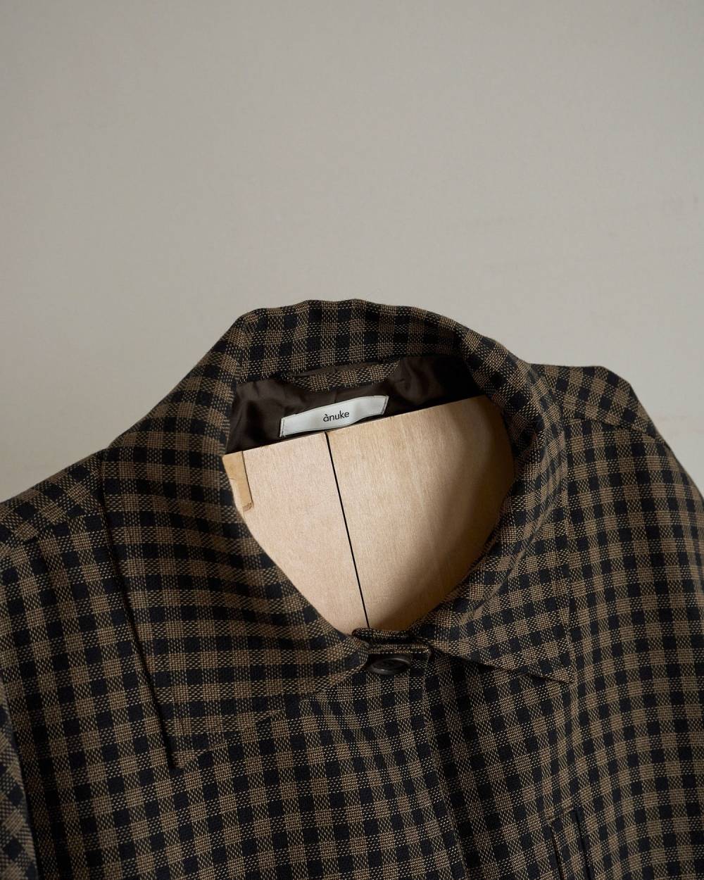 【anuke 2026 PRE FALL COLLECTION】Check Coverall Jacket - Champdelarose