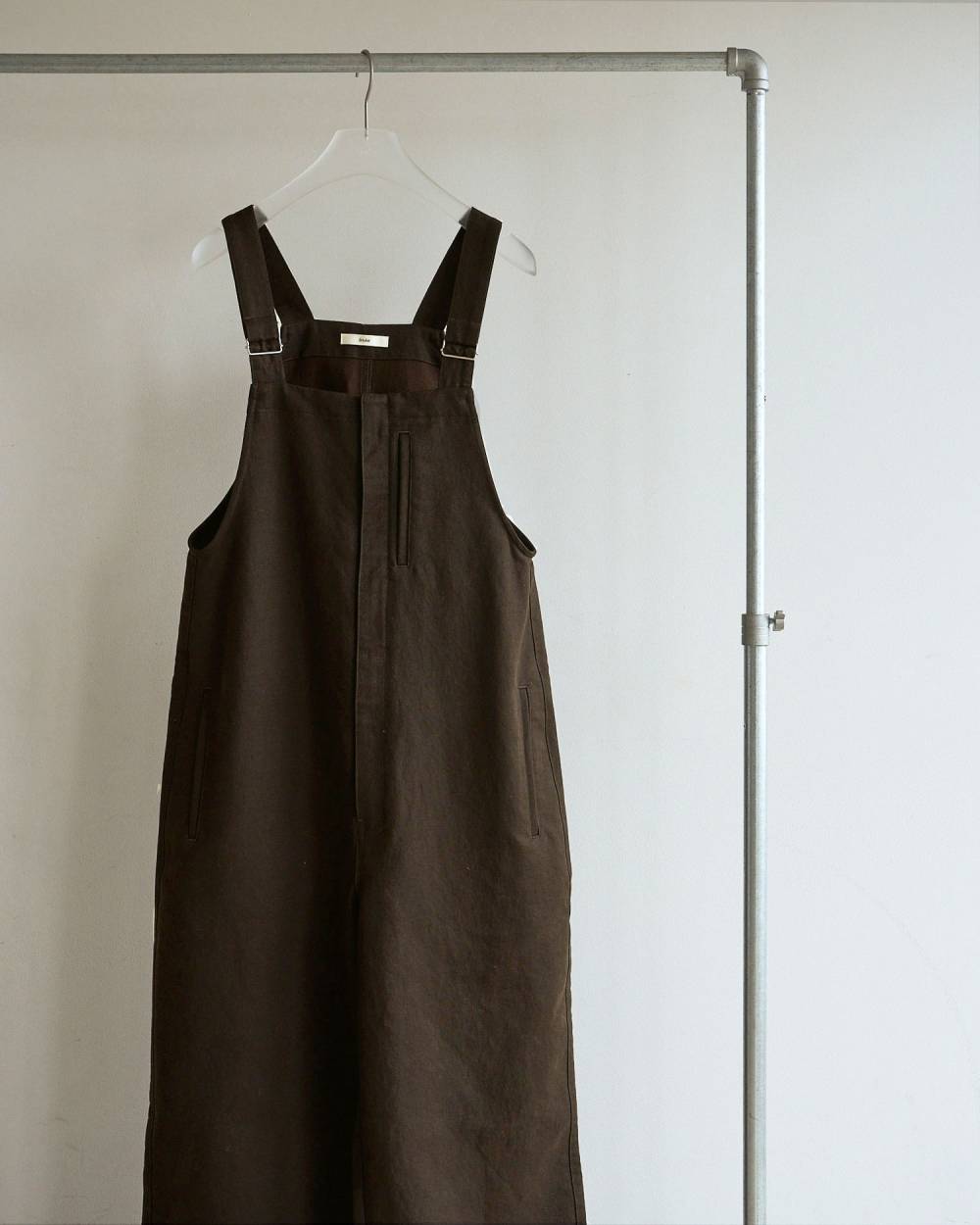 【anuke 2026 PRE FALL COLLECTION】Cotton Wide Salopette - Champdelarose