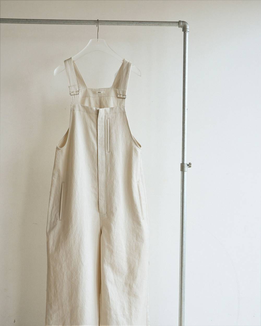 【anuke 2026 PRE FALL COLLECTION】Cotton Wide Salopette - Champdelarose