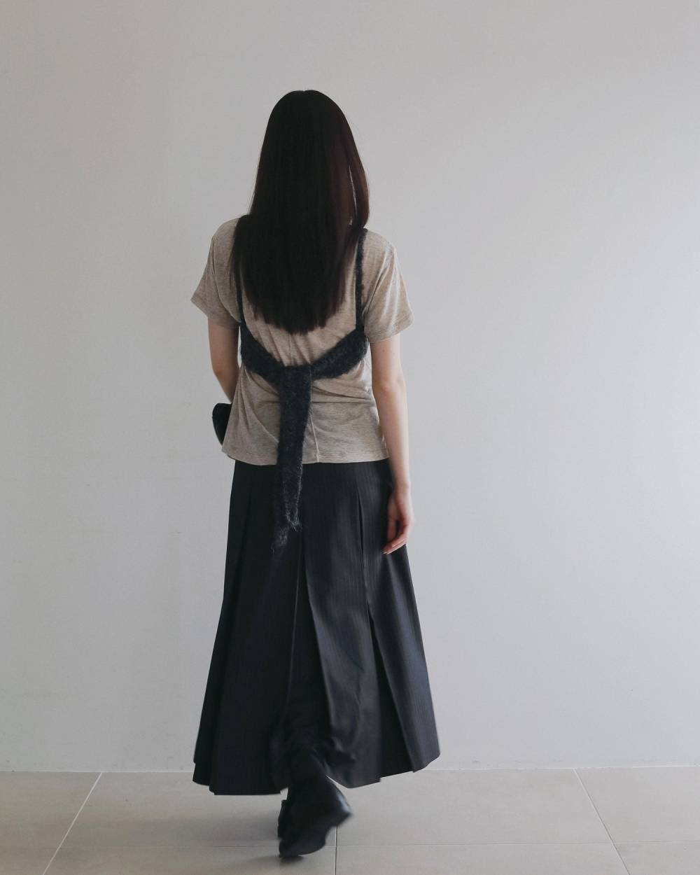 【anuke 2026 PRE FALL COLLECTION】Crochet Knit Bustier - Champdelarose