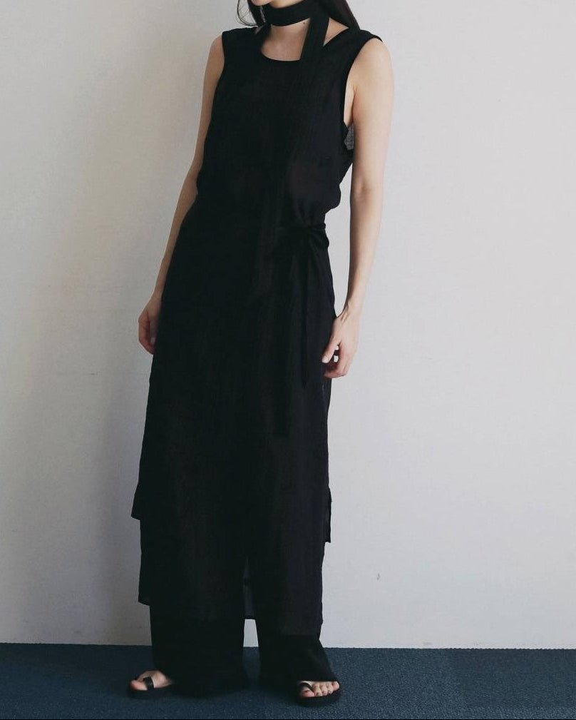 【anuke 2026 PRE FALL COLLECTION】Embroidery Sleeveless Onepiece - Champdelarose