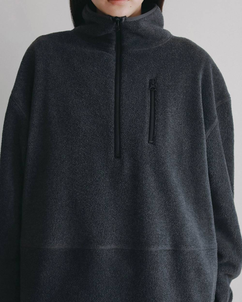 【anuke 2026 PRE FALL COLLECTION】Fleece 2way Onepiece - Champdelarose