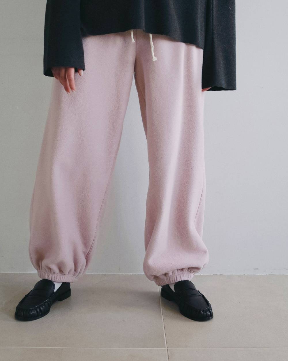 【anuke 2026 PRE FALL COLLECTION】Fleece Rough Pants - Champdelarose
