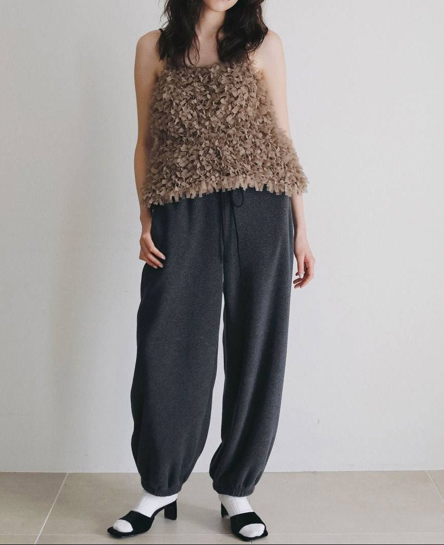 【anuke 2026 PRE FALL COLLECTION】Fleece Rough Pants - Champdelarose