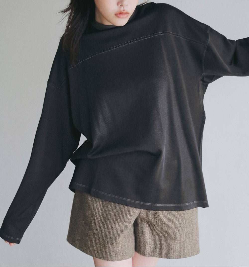 【anuke 2026 PRE FALL COLLECTION】Herringbone Short Pants - Champdelarose